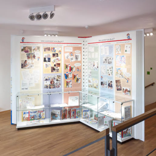 Museum Ravensburger_Zweites Obergeschoss_Wie entsteht ein Buch